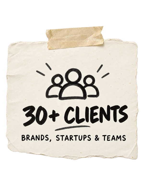 30+ clients